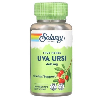 Uva Ursi, 460 mg,บำรุงไต แบร์เบอร์รี่ ยูวาเออซี Solaray