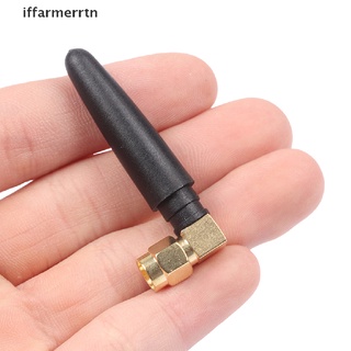 {iffarmerrtn} เสาอากาศวิทยุบลูทูธไร้สาย 2.4G 2.5DB SMA ตัวผู้ มุมขวา