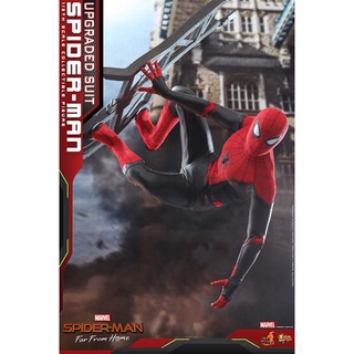 พร้อมส่ง! ฟิกเกอร์ Hot Toys MMS542 Spider-Man: Far From Home - Spider-Man (Upgraded Suit)