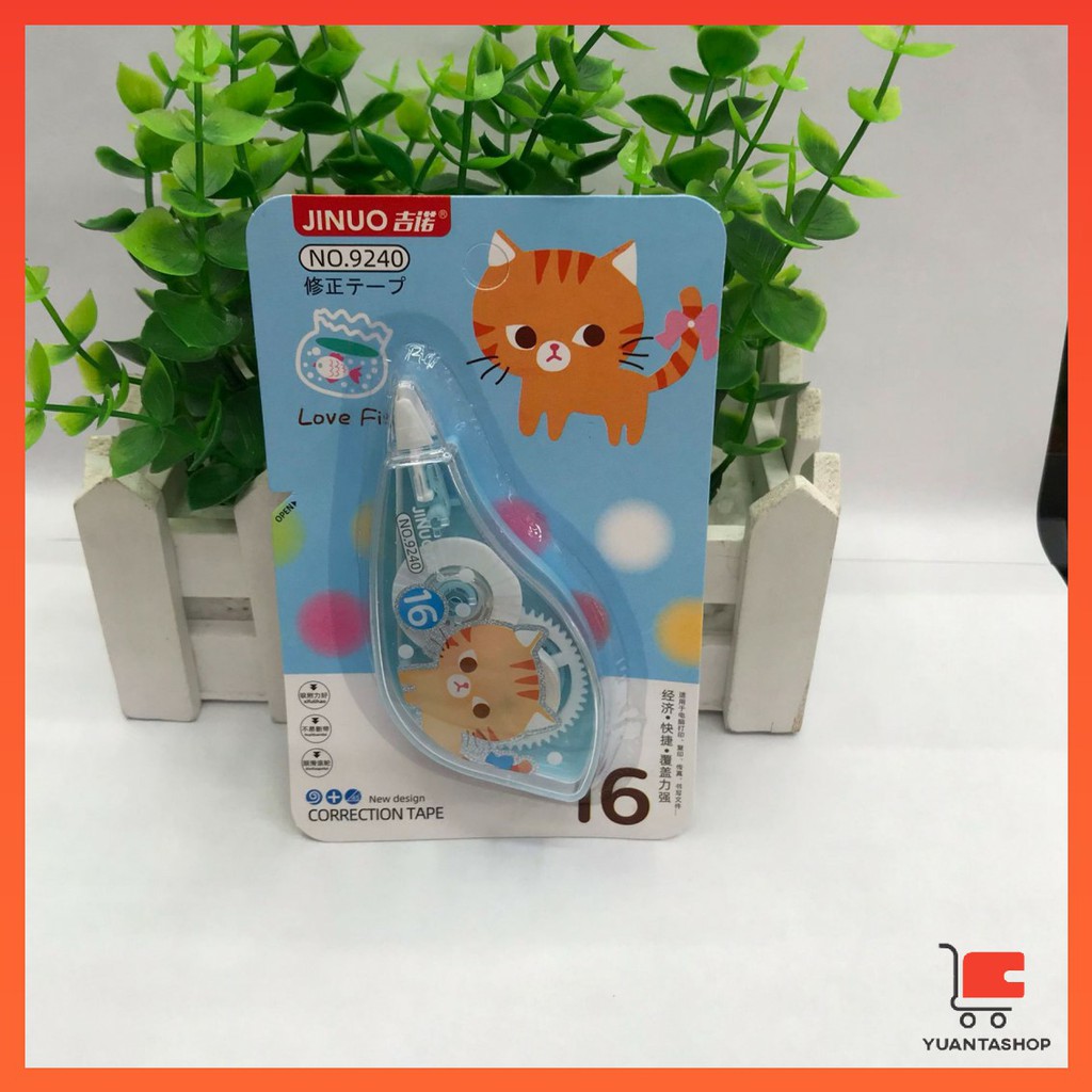 เทปลบคำผิด การ์ตูน อย่างดี 5 มม. ยาว8,16เมตร ลบปากกา ขนาดเล็ก  correction tape ราคา ถูกที่สุด ดีลบีเคเค แกลเลอรีภาพที่ 8