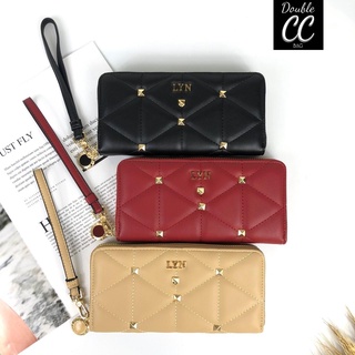 (แท้ 💯%‼ Factory ไม่ใช่งานออก Shop) L Y N Long Wallet