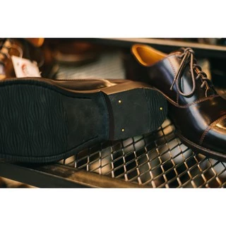 [M02] Shoesshi รองเท้าหนัง Oxford รองเท้าผู้ชาย รองเท้าหนังแท้ CapToe Oxford ทรงคลาสสิค