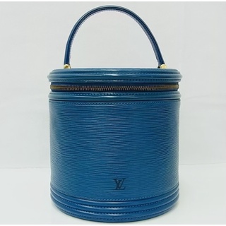 Louis Vuitton Epi Cannes Blue Rare Color