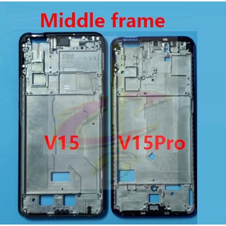 กรอบกลาง สําหรับ Vivo V15 Pro LCD กรอบด้านหน้า (ไม่มีปุ่มเปิดปิด)