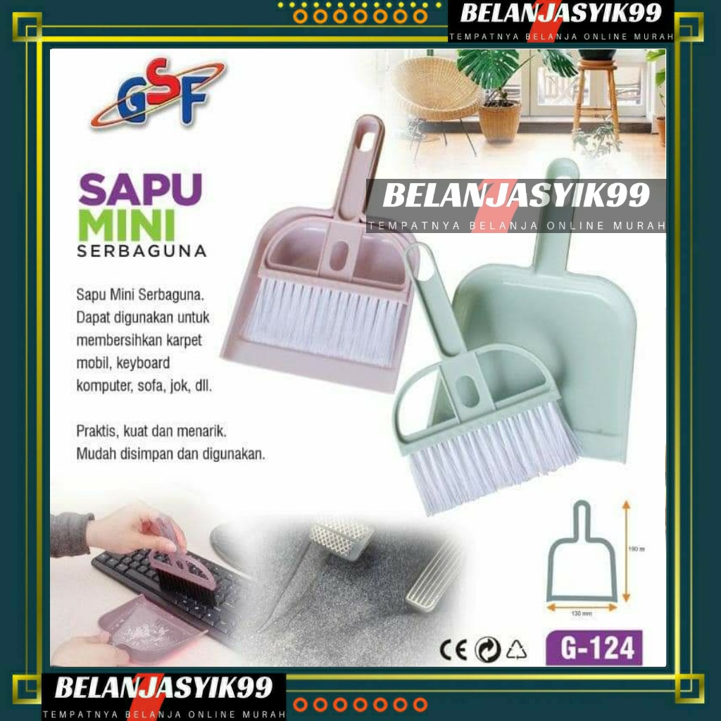 MINI MULTIPURPOSE MINI BROOM / MINI BROOM AND DUMP SET / MINI BROOM & DUMP SET / MINI BROOM AND DUMP