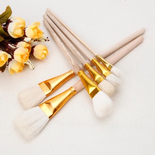 Love* ชุดแปรงขนสัตว์สําหรับสีน้ํามันอะคริลิค 6 ชิ้น