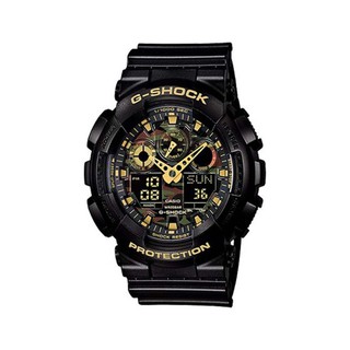 Gshock แท้ 100% นาฬิกาข้อมือ G-SHOCK รุ่น GA-100CF-1A9DR (สีดำ)