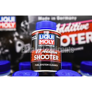 น้ำยาล้างหัวฉีด Liqui Moly Motorbike 4T Additive Shooter  ขนาด 80 ml. สำหรับมอเตอร์ไซค์