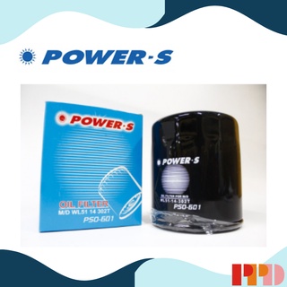 POWER-S ไส้กรองนํ้ามันเครื่องยนต์ สำหรับรถ FORD RANGER , MAZDA FIGHTER ปี1999 - 2005 รหัสอะไหล่แท้ WL5114302T(PSO-601-S)