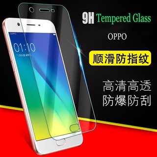 OPPO F7 F9 Pro A3s A5s F11 Pro F3 F5 A77 F1s Realme C1 C2 C3 X X2 2 3 5 5i Pro Protective 9H HD Tempered Glass Screen Protector กระจก