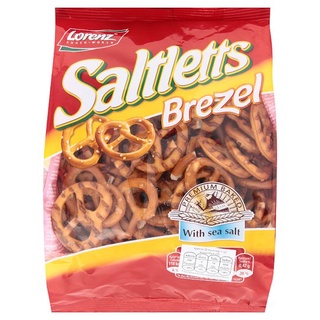 ถูกที่สุด✅ ลอเรนช์ ซอลต์เล็ต ขนมปังกรอบรสเกลือ 150กรัม Lorenz Saltletts Salt Flavor Biscuits 150g