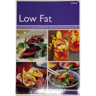 หนังสือ อาหารไขมันต่ำ ภาษาอังกฤษ LOW FAT 128Page