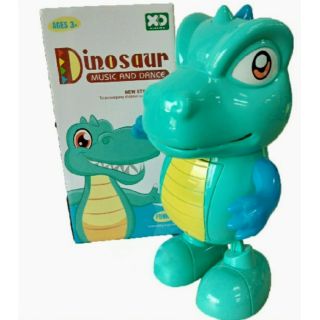 ของเล่นเด็กทารก ไดโนเสาร์ เต้น มีเสียง มีไฟ Dancing Dinosaur Toy ตุ๊กตาเด็กเล่น ของเล่น Toys for Toddler