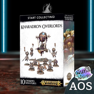 WARHAMMER AoS START COLLECTING! KHARADRON OVERLORDS พร้อมส่ง ส่งฟรี Add On Paint สีได้นะคะ