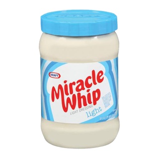 (ถูกสุดๆ) Light Mayonnaise Kraft Miracle Whip 425g/มายองเนสเบา คราฟท์ มิราเคิล วิป 425g แพ็คเร๊ว🎉🎉