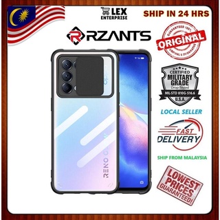 Rzants Camshield เคสโทรศัพท์ ป้องกันกล้อง สําหรับ OPPO Reno 5 Reno 5 Pro 5G【Local】