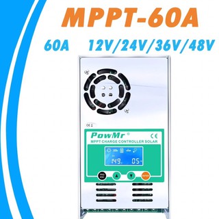 Solar Charge  Controller MPPT 60A  12/24/36/48V เครื่องควบคุมการชาร์จโซล่าเซล