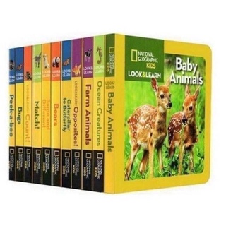 Box Set(12 เล่ม) National Geographic Kids Look &amp; Learn