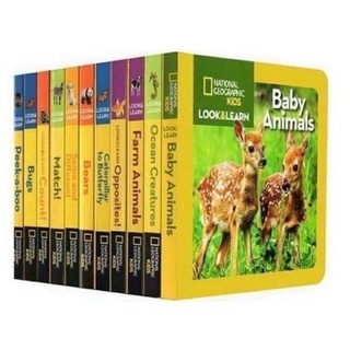 Box Set(12 เล่ม) National Geographic Kids Look &amp; Learn