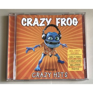 ซีดีเพลง ของแท้ ลิขสิทธิ์ มือ 2 ฟังเอง สภาพดี...ราคา 199 บาท  “DJ Crazy Frog” อัลบั้ม “Crazy Hits”