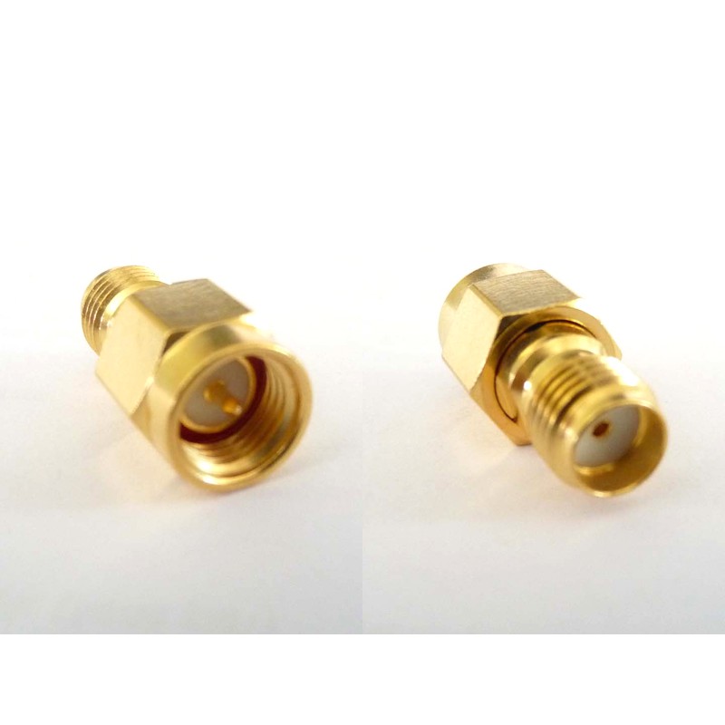 SMA male to SMA female adapter connector