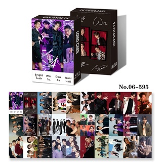 Thailand Boys F4 DEW BRIGHTWIN YINWAR OFFGUN MewGulf INTO1 GOT7 JACKSON IVE Photocard Lomo Card 30 ชิ้น ต่อกล่อง