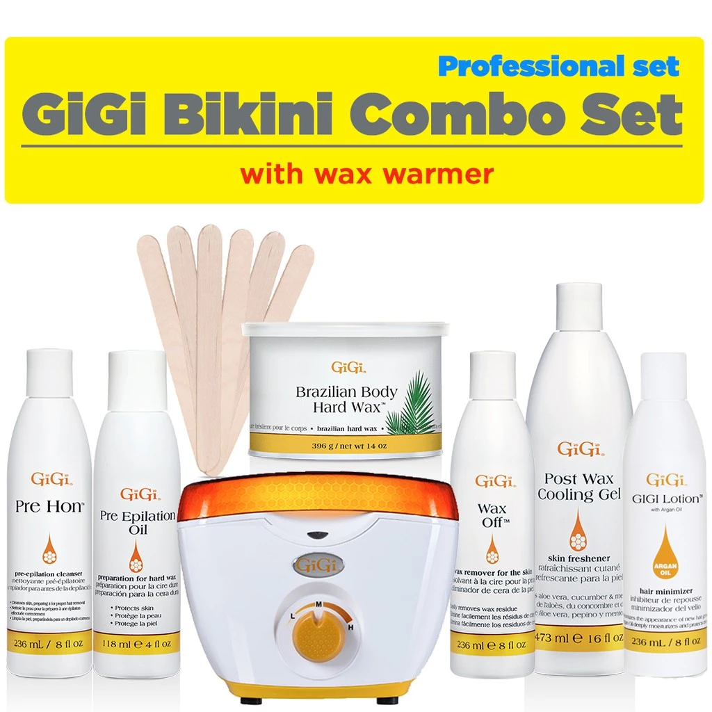 GiGi Bikini Combo set with wax warmer