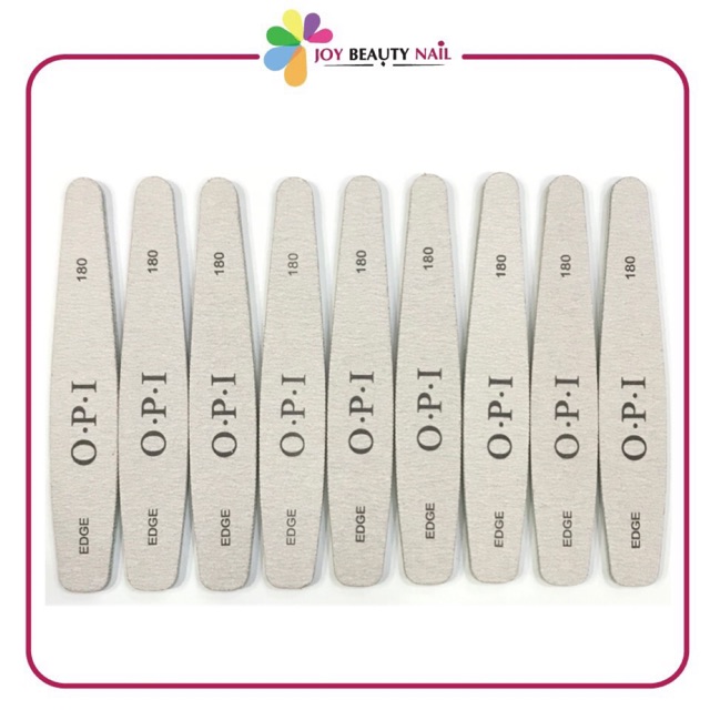 ตะไบหยาบ O.P.I เบอร์ 180 ตะไบล้างสีเจล ตะไบจัดทรงเล็บ