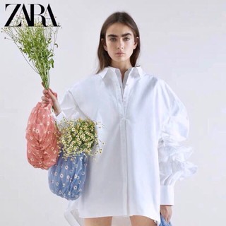 zara กระเป๋าปักดอกเดซี่ 🌼