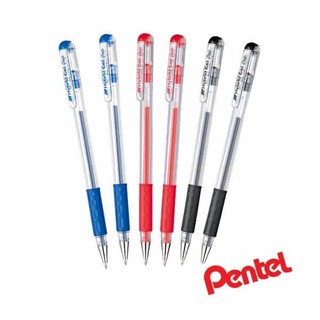 ปากกาเจล Pentel ด้ามปลอก Hybrid Grip รุ่น K116-C ขนาด 0.6 มม. จำนวน 1 แท่ง