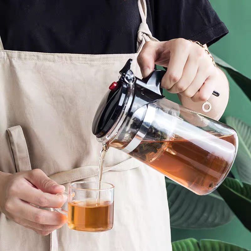 กาน้ำชา Tea pot กาชงชา แบบกด กากรองชา ขนาด350ml 500ml /750ml/900ml