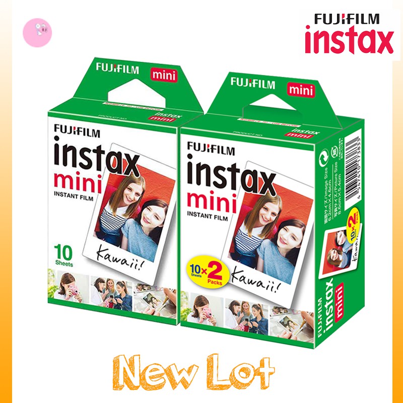 🔥NewLot🔥พร้อมส่ง!! ฟิล์มinstax20ใบ Fujifilm Instax Mini Film  🎞