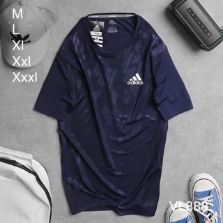 adidas เสื้อยืดแขนสั้นออกกำลังกาย