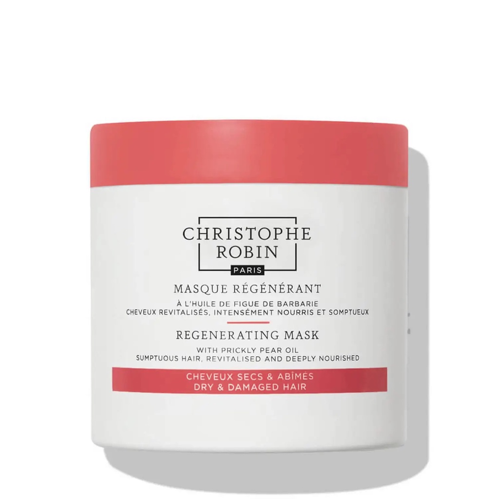 พร้อมส่ง ของแท้ Christophe Robin Regenerating Mask with Rare Prickly Pear Seed Oil (75ml/250ml)/Shampoo (250ml/500ml)