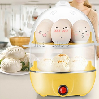 INS เครื่องต้มไข่ต้ม มีสินค้าพร้อมส่ง​  egg steamer