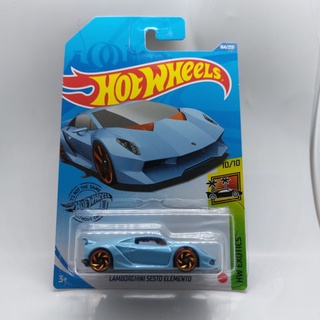 รถเหล็ก Hotwheels LAMBORGHINI SESTO ELE7MENTO (ib025)oh