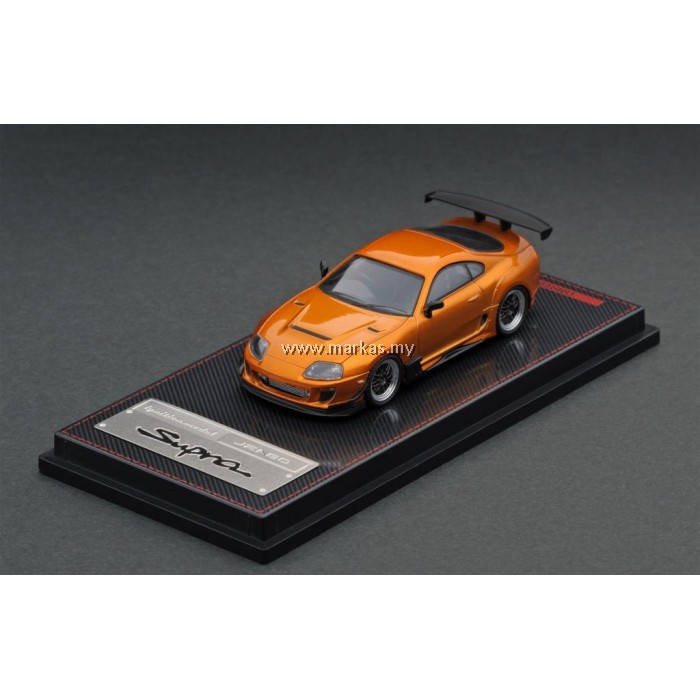 IGNITION MODEL 1/64 1864 TOYOTA SUPRA (JZA80) ORANGE METALLIC
