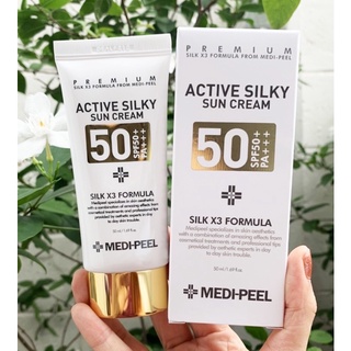 Medi-Peel Active Silky Sun Cream SPF50+ PA+++ 50ml.