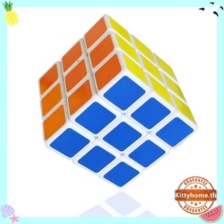 รูบิคของเล่น 3x3 ลื่นหัวแตก แบบเคลือบสี รูบิด รูบิก ลูกบิด ลูบิก ของเล่นฝึกสมอง Rubiks Cube