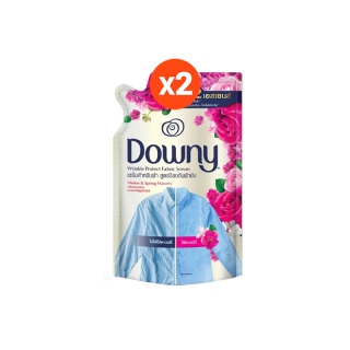 [ใหม่!]Downy Fabric Serum ดาวน์นี่ น้ำยาปรับผ้านุ่ม สูตรป้องกันผ้ายับ กลิ่นหอมเมล่อนและดอกไม้ฤดูใบไม้ผลิ ถุงเติม 500มลx2