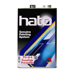 HATO (ฮาโต้)TG-04 (1กล/3.5L) น้ำมันผสมสีทองคำ(H181-1300)