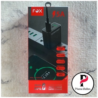 Fox หัวชาร์จ 5A ( Super Fast 22.5 วัตต์)