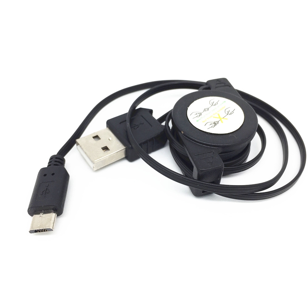 สายชาร์จซิงค์ข้อมูล Micro USB แบบพับเก็บได้สําหรับ Samsung D710 (Epic 4G Touch) 6102 580 Galaxy Beam