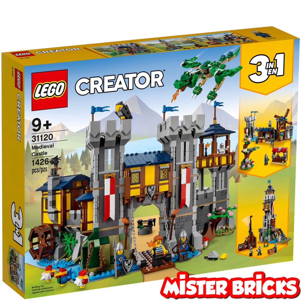 LEGO® 31120 Creator 3-in-1 Medieval Castle