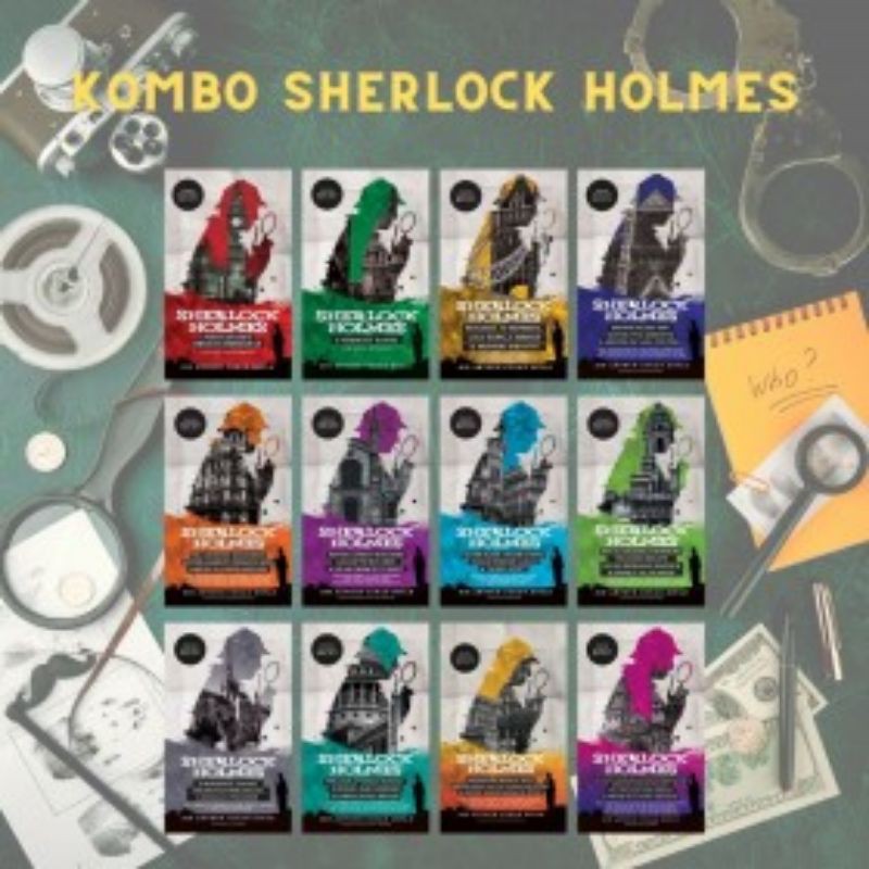 KOMBO SHERLOCK HOLMES (12 BUKU)