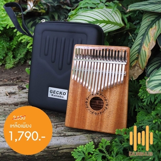 📌ตำหนิ ด้านหลังเป็นรอยเลกเกอร์ 1 จุด📌คาลิมบา Gecko Kalimba K17M พร้อม Hardcase