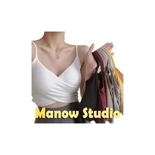 บราสายเดี่ยว เสื้อกล้าม สายเดี่ยว บราสายเดี่ยวแบบสวม 309# Manow.studio