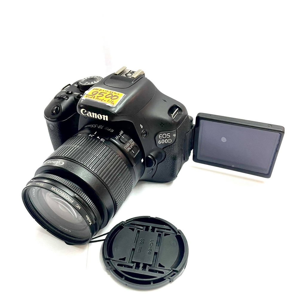 Canon EOS 600D + Kit 18-55mm. IS - (มือ 2) สภาพดี เชื่อถือได้ สินค้ารับประกัน 90 วัน
