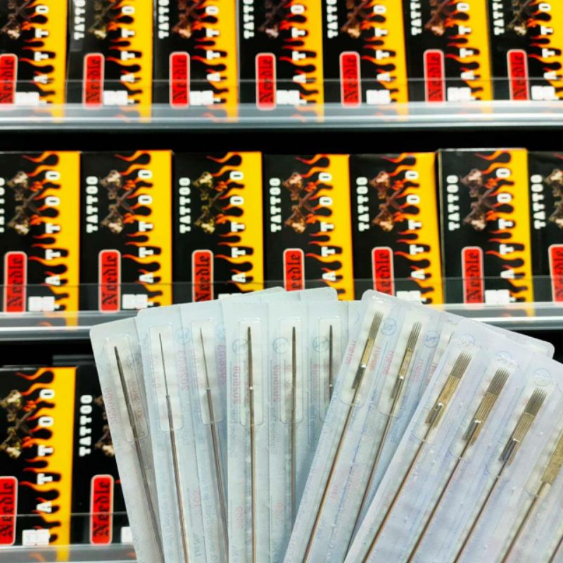 เข็มก้านลายไฟ TATTOO 50 pcs