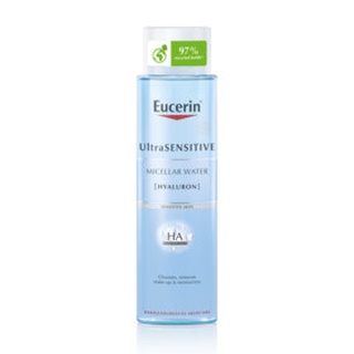 ใหม่ Eucerin UltraSENSITIVE [Hyaluron] Micellar Water 200ml ไมเซลล่าร์ไฮยาลูรอน วอเตอร์